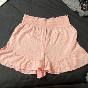 Target, Art class flow, pink shorts with ranches waist